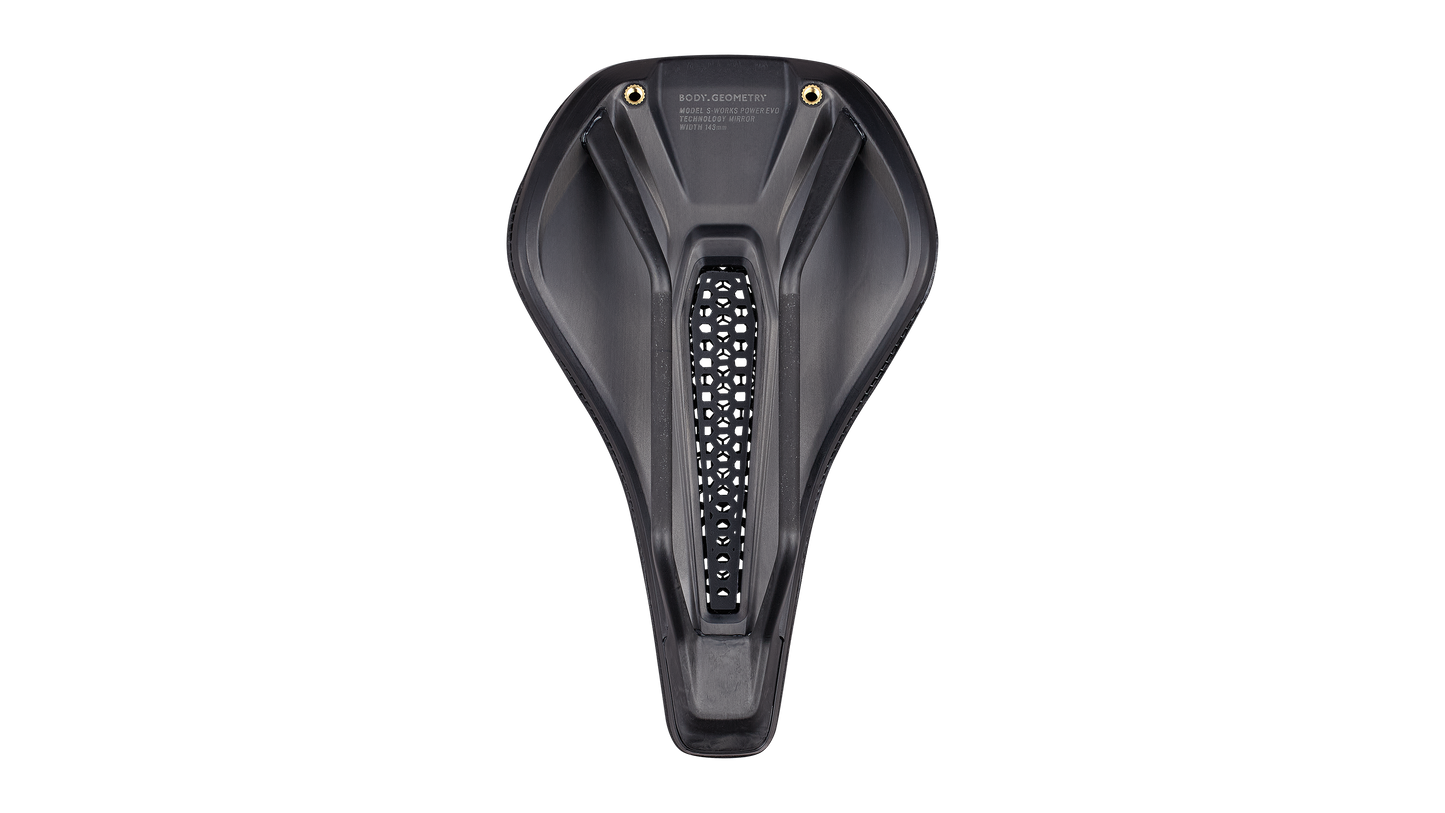 SW POWER EVO MIRROR SADDLE BLK 143