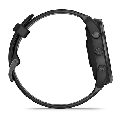 Forerunner 965 Black/Powder Gray Silicone Band